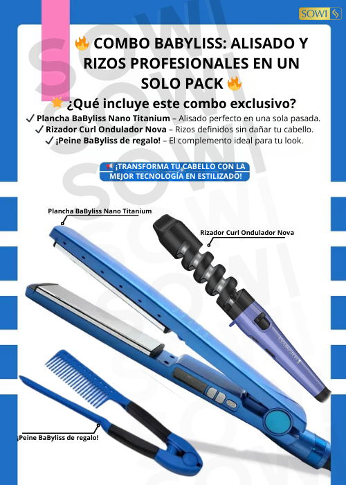 COMBO KERATINA 4 EN 1-OBSEQUIO DE PEINE BABYLISS 🎁