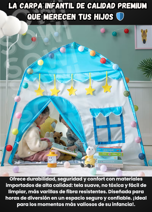 ✨CARPA CASA INFANTIL+NUTRIA QUE RESPIRA,ALUMBRA Y TIENE MUSICA🧸