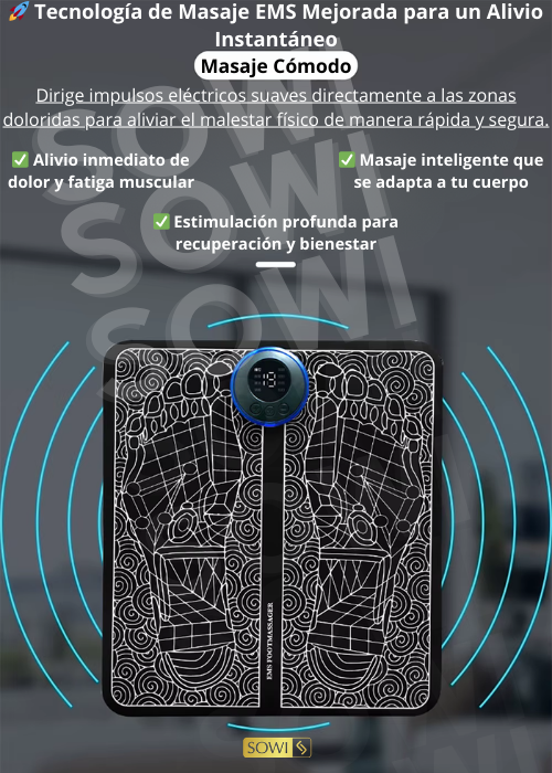 💆‍♂️Masajeador de Cuello + 2 parches + Tapete Masajeador💆‍♂️