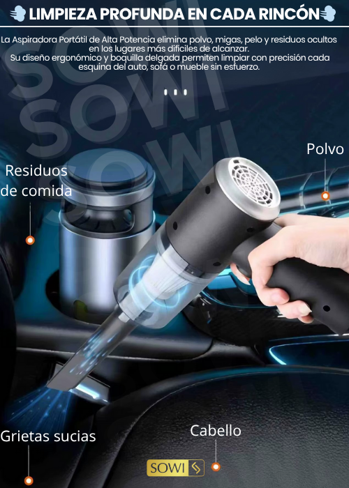 💦COMBO HIDROLAVADORA 10 ACCESORIOS + ASPIRADORA 3 EN 1