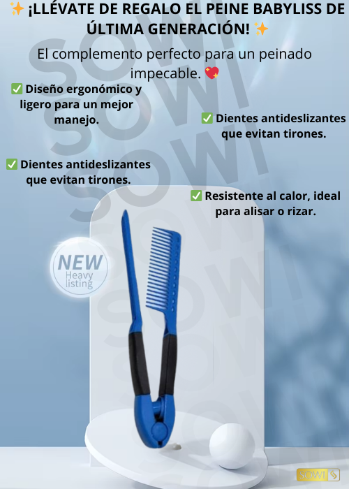 COMBO KERATINA 4 EN 1-OBSEQUIO DE PEINE  BABYLISS 🎁