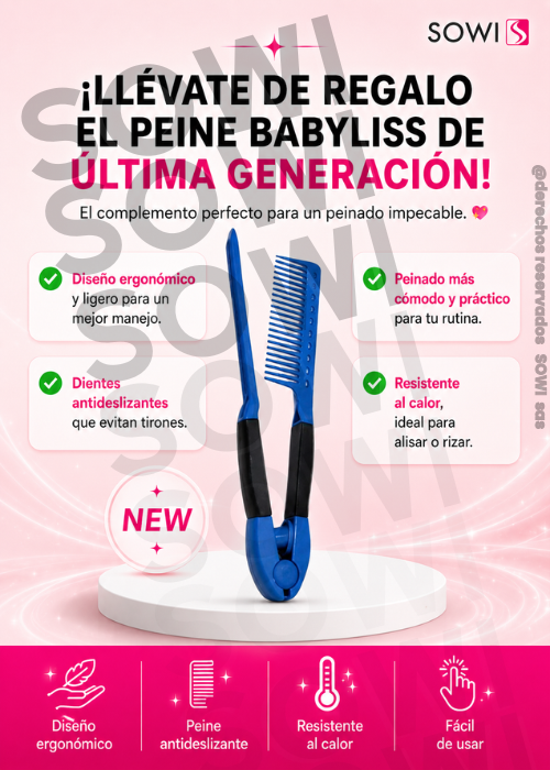 😍COMBO KERATINA 4 EN 1 - OBSEQUIO DE PEINE  BABYLISS😍
