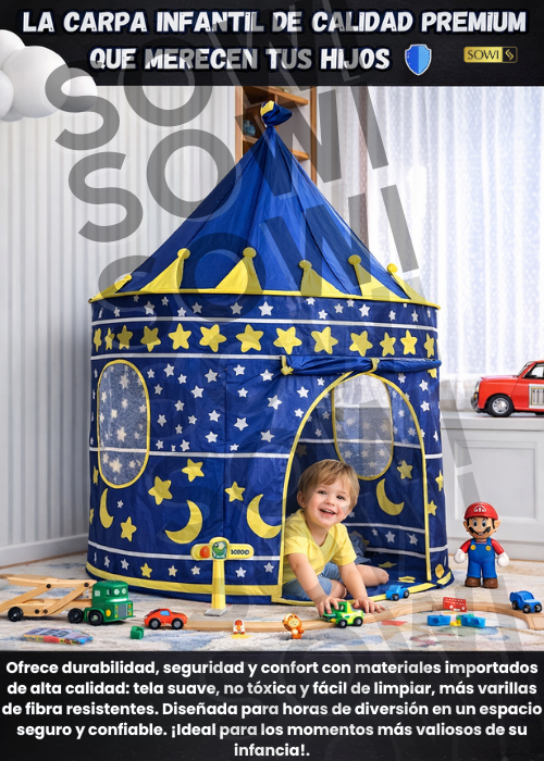 CARPA CASA INFANTIL+SET5 DE 25 MARCADORES😍